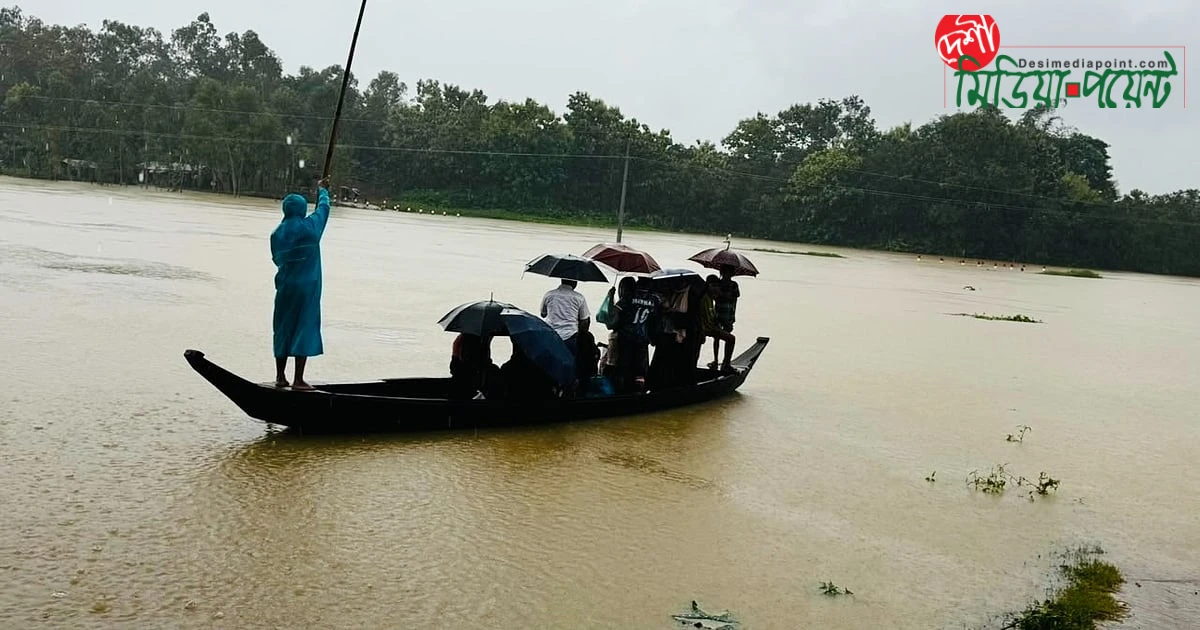 পাঁচ নদীর পানি এখনো বিপৎসীমার ঊর্ধ্বে, সাগর উপকূলে সতর্কসংকেত বহাল: বন্যা পরিস্থিতির উন্নতি হলেও অনিশ্চয়তা কাটেনি